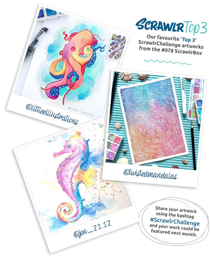 ScrawlrBox - Art Supplies Subscription Box