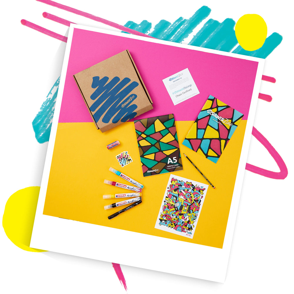 ScrawlrBox - Art Supplies Subscription Box