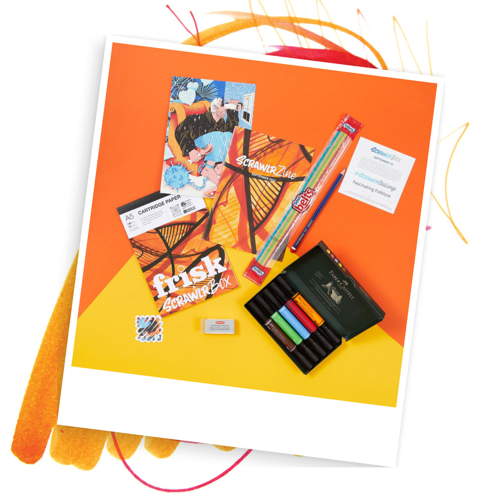 ScrawlrBox - Art Supplies Subscription Box