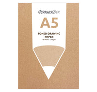 A5 Toned Drawing Paper Pad