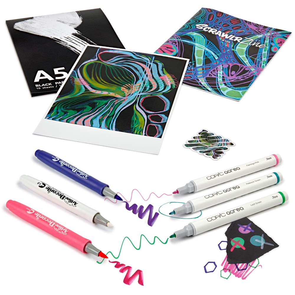 ScrawlrBox #109 - Copic Acrea Paint Markers