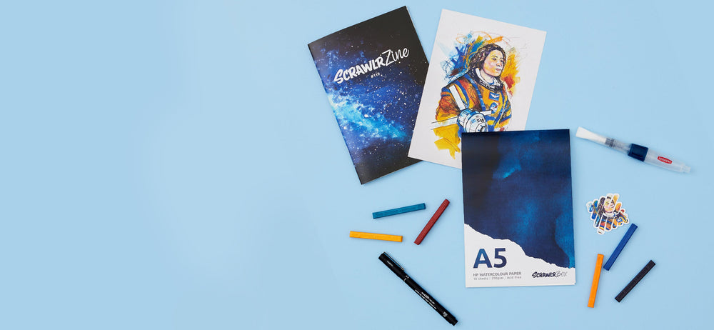 ScrawlrBox - Art Supplies Subscription Box