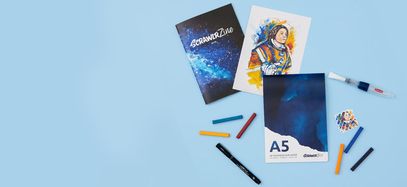 ScrawlrBox - Art Supplies Subscription Box