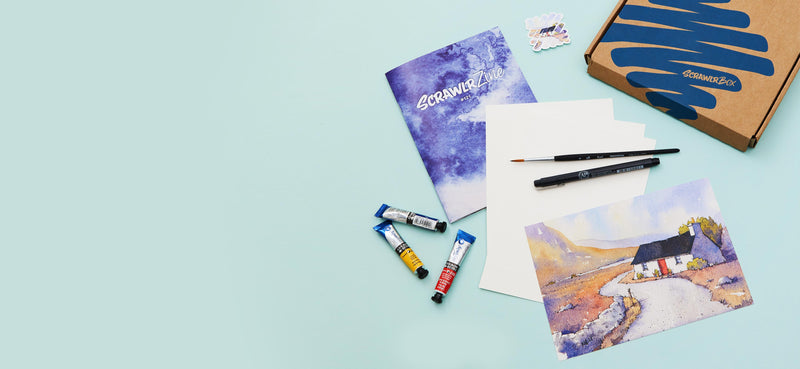 ScrawlrBox - Art Supplies Subscription Box