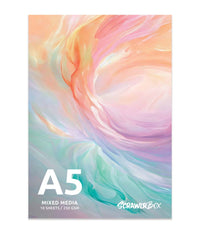 ScrawlrBox A5 Mixed Media Pad, 250gsm