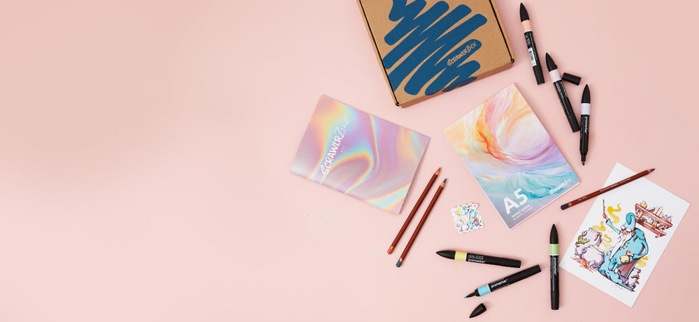 ScrawlrBox - Art Supplies Subscription Box
