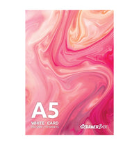 ScrawlrBox Smooth White Card A5 Pad