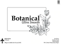 Botanical Ultra Smooth Watercolour Paper