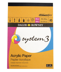 System 3 Acrylic Paper (360g) 6 sheets
