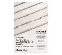 Arches Watercolour Discovery Pack, 3 Sheets