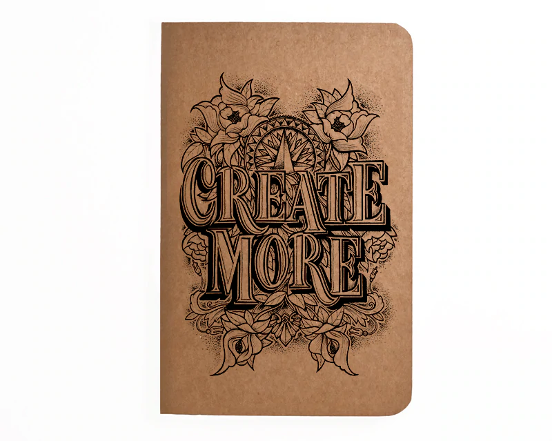 Back Pocket Sketchbook (+2 Kraft Sheets)