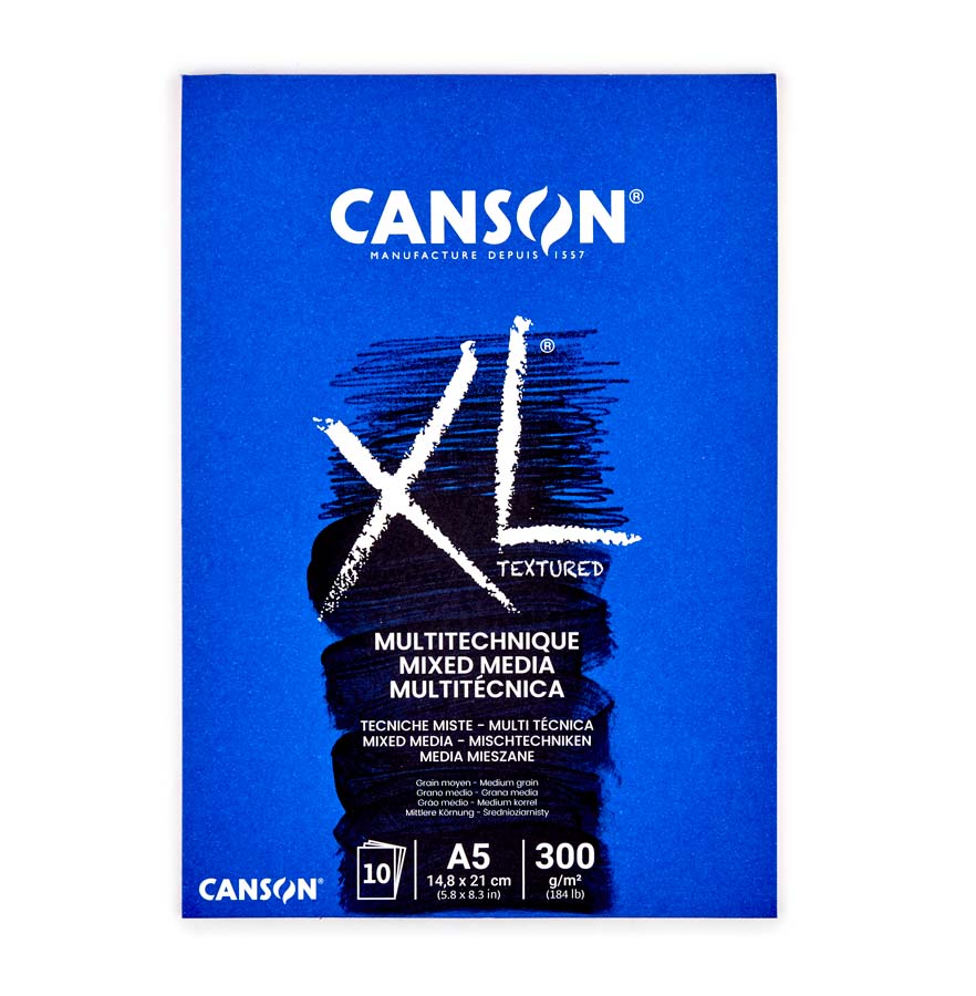 Canson Mix Media, 300gsm, A5 Sketchpad