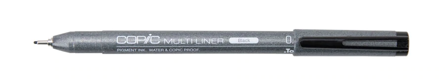 Copic Multiliner, Black, 0.3