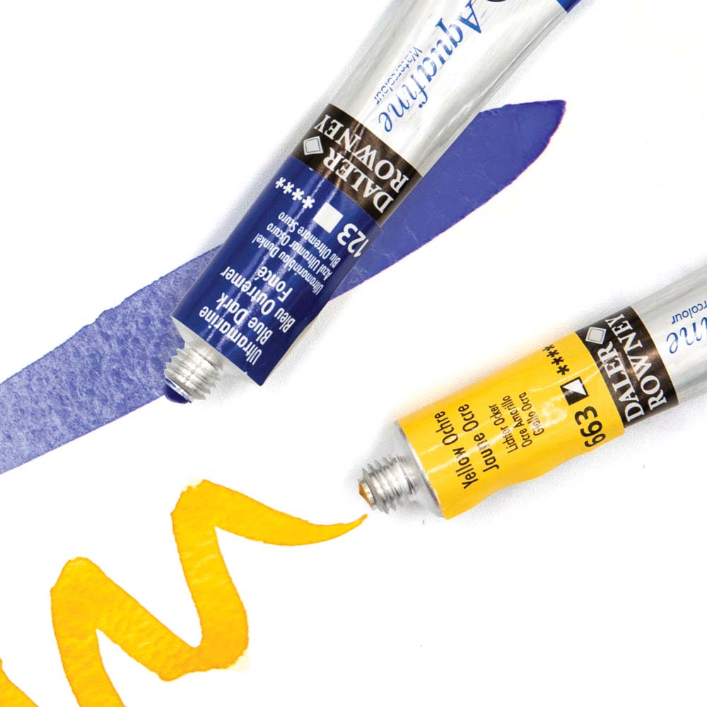 ScrawlrBox #121 - Daler Rowney Aquafine Watercolour Tubes