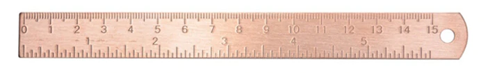 Derwent Copper Ruler
