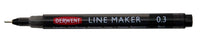 Derwent Linemaker Black Drawing Pen