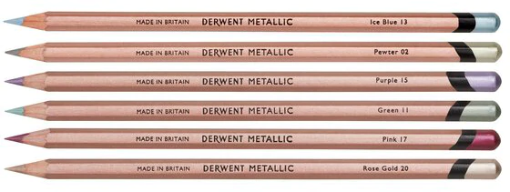 Derwent Metallic Pencils