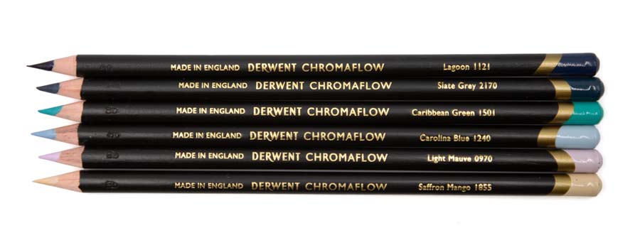 Derwent Chromaflow Pencils (Scrawlr 6 Set)