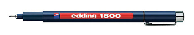 Edding 1800 Profipen Drawing Pen 0.1
