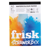 Frisk Watercolour Paper, 300gsm CP A5 Pad