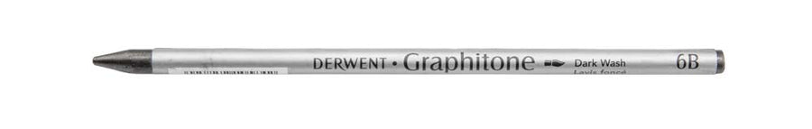 Derwent Graphitone, Watersoluable Graphite Stick, 6B