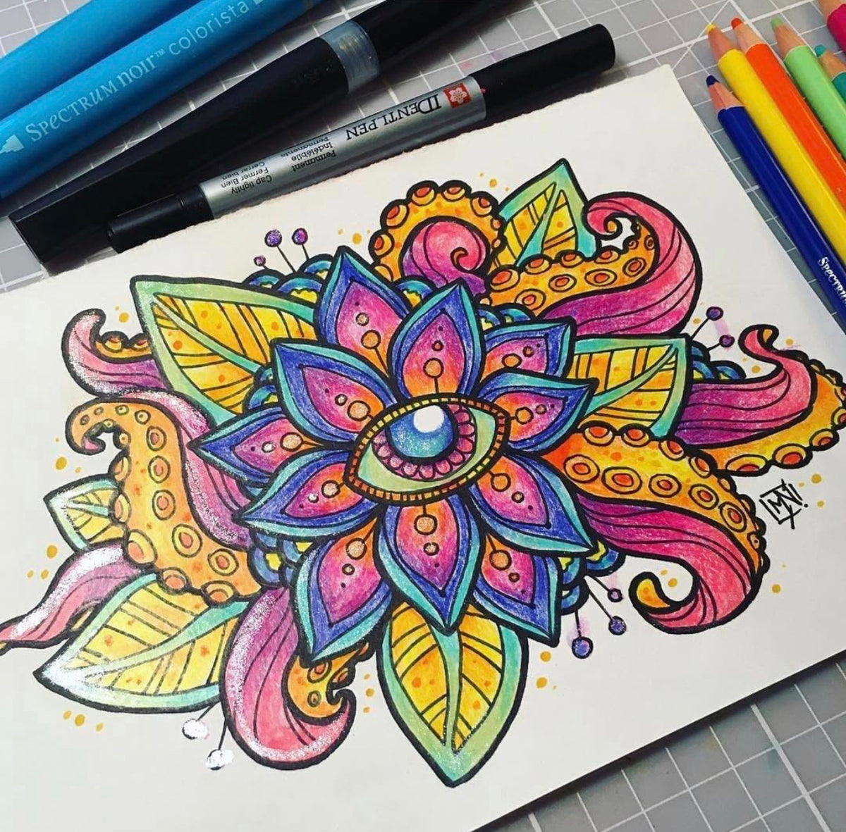 Design a colouring page