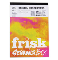 Frisk Bristol Board 250gsm, A5, 10 Sheets