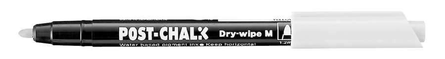Kuretake Post Chalk Dry Wipe Marker