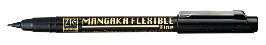 Mangaka Flexible Marker Pen – Fine