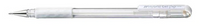Pentel Hybrid Gel Grip Pastel Pen (White)