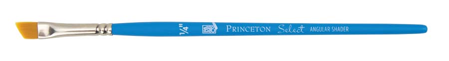 Princeton, Select Synthetic Paint Brush, Short Angular Shader ¼”