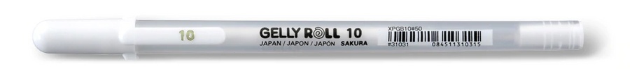 Gelly Roll Classic White 10 (Bold)
