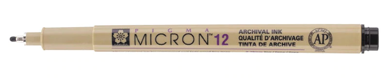 Sakura Pigma Micron 12, Black