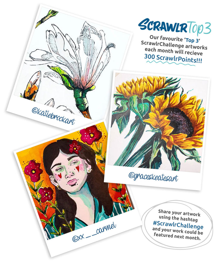 ScrawlrBox - Art Supplies Subscription Box