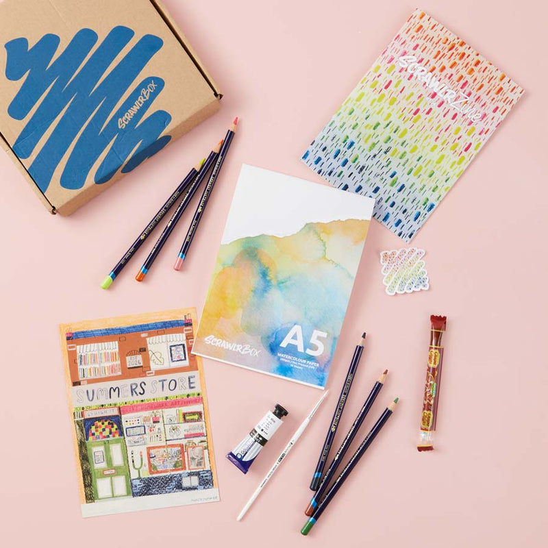 ScrawlrBox - Art Supplies Subscription Box