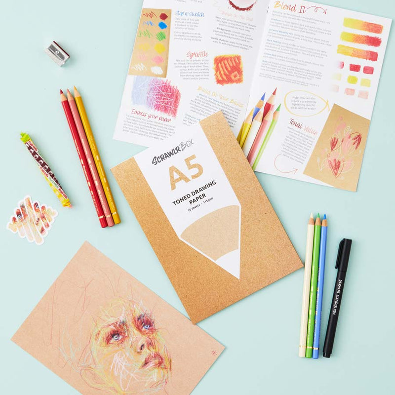 ScrawlrBox - Art Supplies Subscription Box