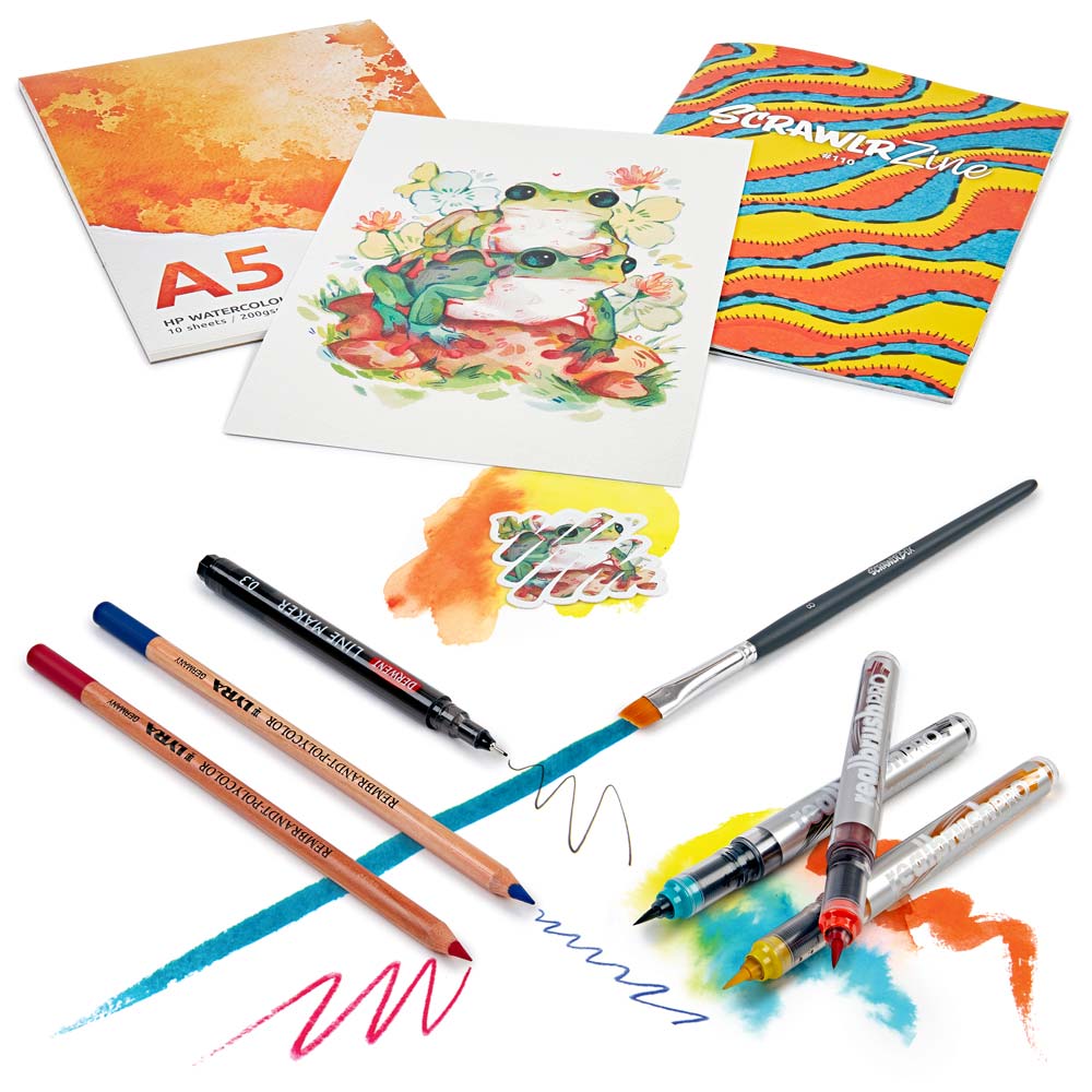 ScrawlrBox - Art Supplies Subscription Box