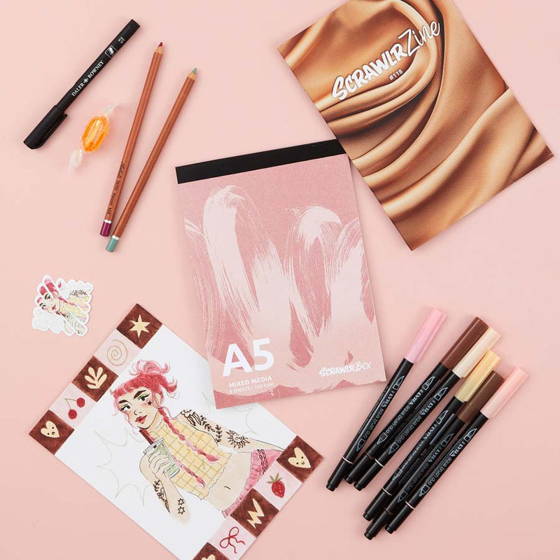 ScrawlrBox - Art Supplies Subscription Box