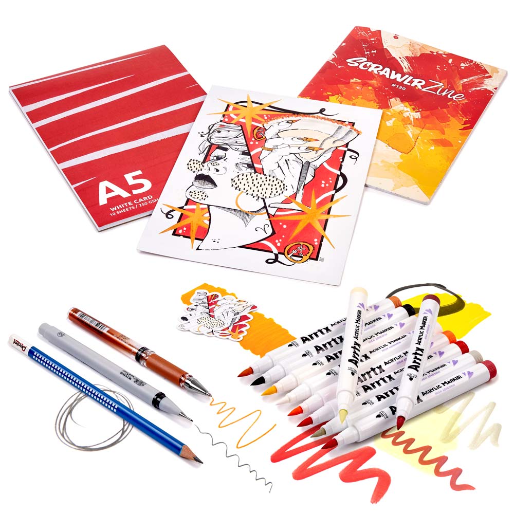 ScrawlrBox - Art Supplies Subscription Box