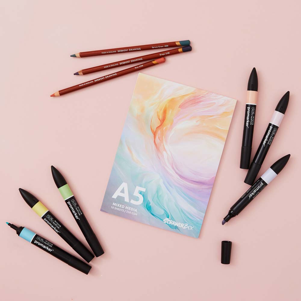 ScrawlrBox - Art Supplies Subscription Box