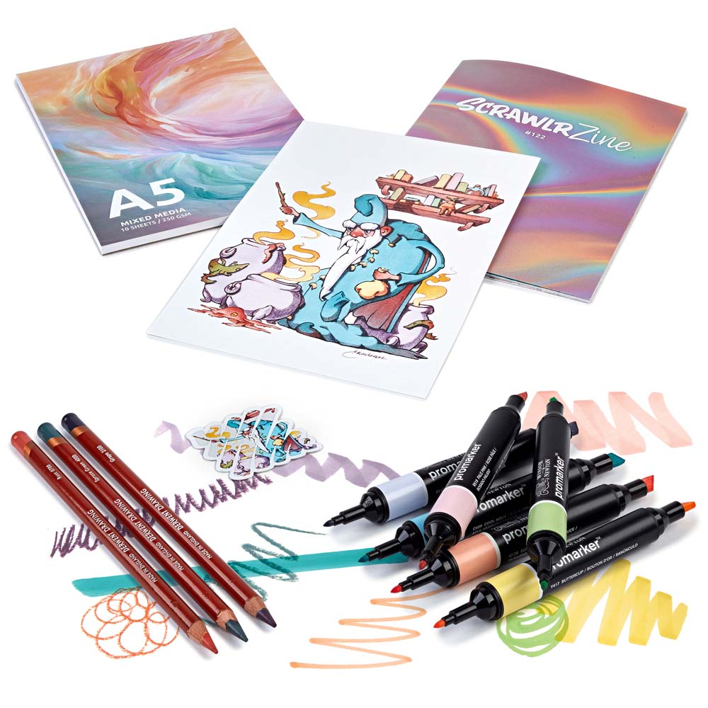 ScrawlrBox - Art Supplies Subscription Box