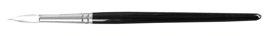 Seawhite White Synthetic Round Brush