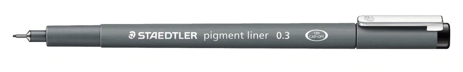 Staedtler 308 Pigment Liner Pen 0.3
