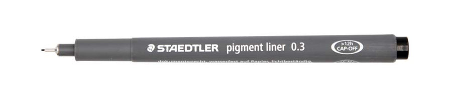 Staedtler Pigment Liner 308, Black, 0.3