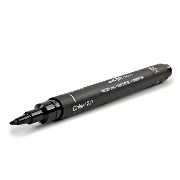 Uni Pin Fine Black Pens 0.2
