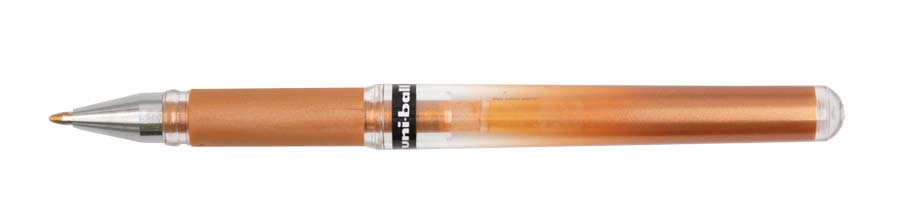 UniPin Signo Broad Metallic Bronze Gel Pen