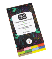 Viviva Colorsheets Metallic Watercolour Set