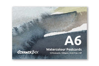 ScrawlrBox 300gsm Hot Pressed Watercolour Postcards