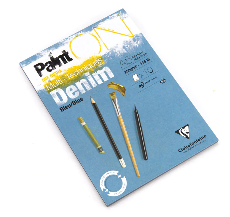 Clairefontaine PaintOn Denim A5 Pad