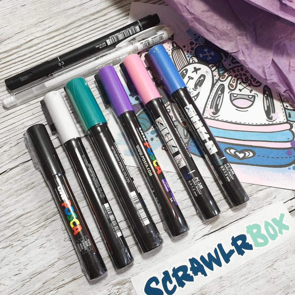 ScrawlrBox - Art Supplies Subscription Box